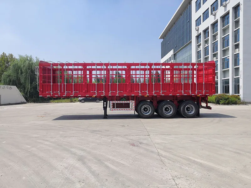侧翻自卸半挂车